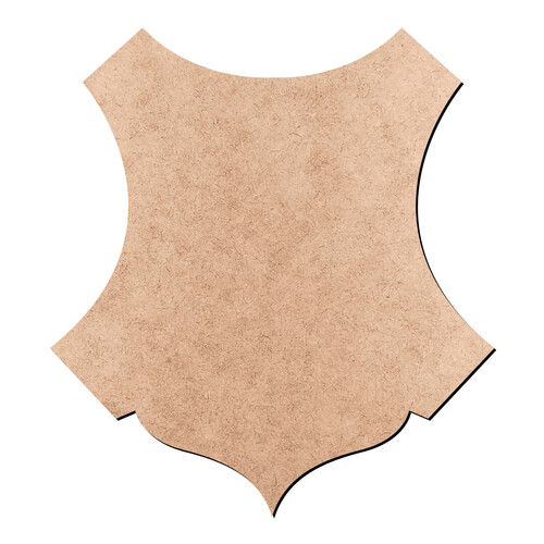 Recorte Escudo Liso / MDF 3mm