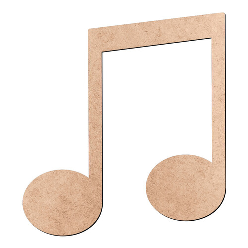 Recorte Nota Musical / MDF 3mm