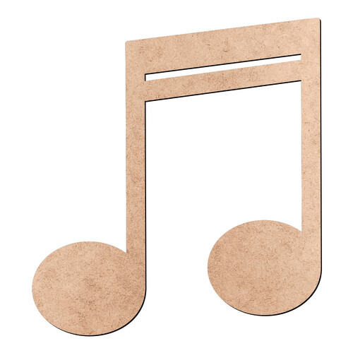 Recorte Nota Musical / MDF 3mm