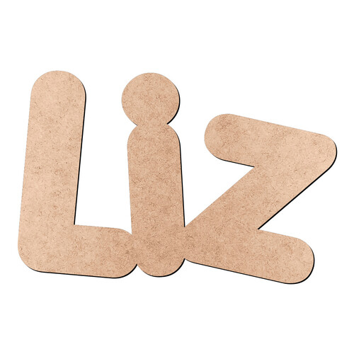 Recorte Liz Porkys / MDF 3mm