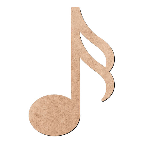 Recorte Nota Musical / MDF 3mm