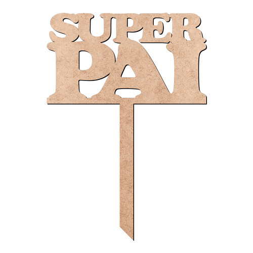 Recorte Enfeite de Cuia Super Pai / MDF 3mm