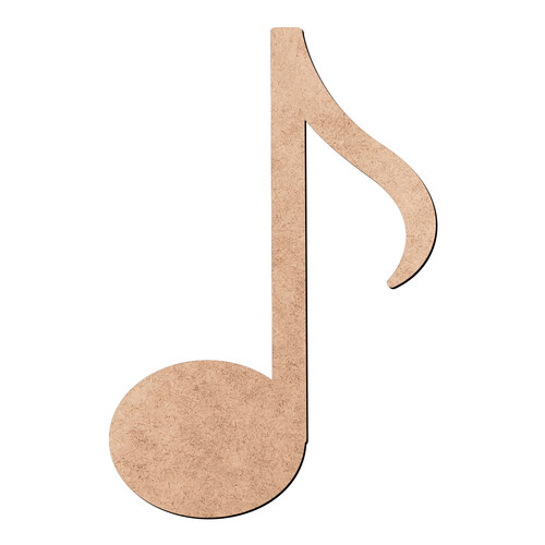 Recorte Nota Musical / MDF 3mm