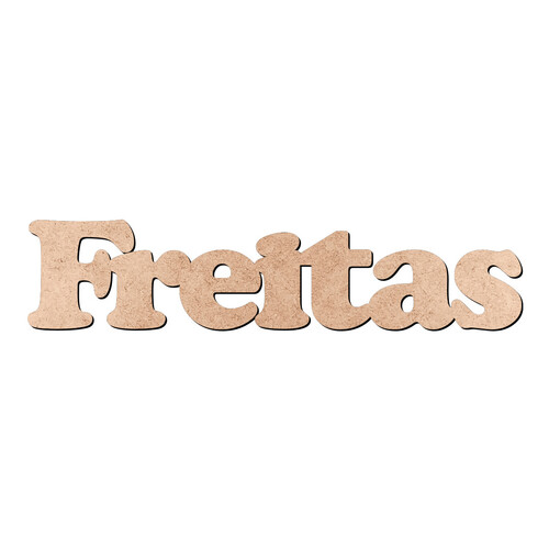 Recorte Freitas Cooper Black / MDF 3mm