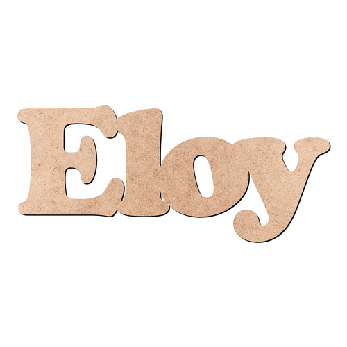 Recorte Eloy Cooper Black / MDF 3mm
