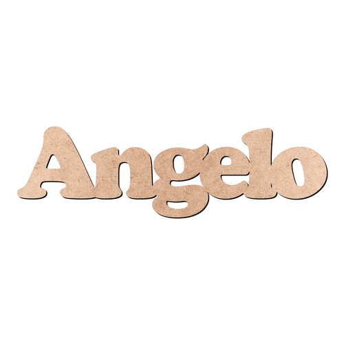 Recorte Angelo Cooper Black / MDF 3mm