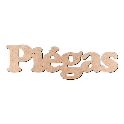 Recorte Piégas Cooper Black / MDF 3mm