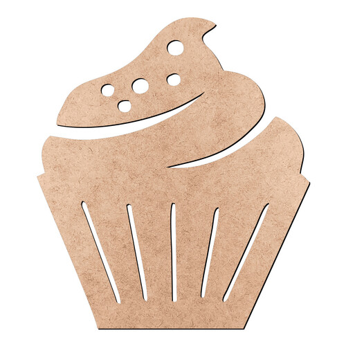 Recorte Cupcake / MDF 3mm