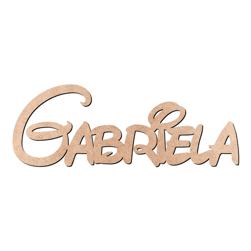 Recorte Gabriela Disney / MDF 3mm