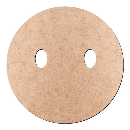Recorte Emoticon Sem Boca / MDF 3mm
