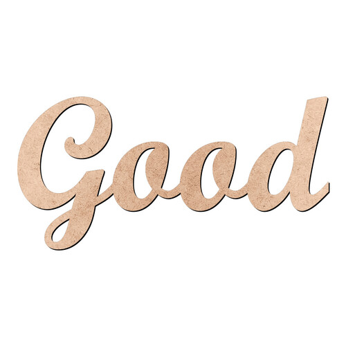 Recorte Good Script Mt Std / MDF 3mm