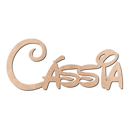 Recorte Cássia Disney / MDF 3mm
