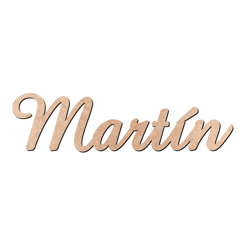 Recorte Martín Amaze / MDF 3mm