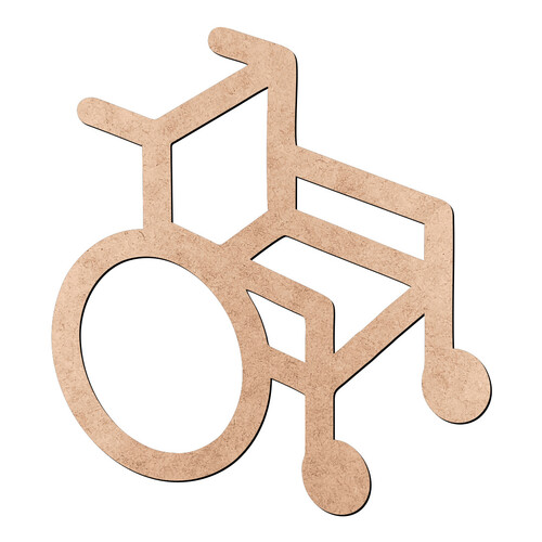 Recorte Cadeira de Rodas / MDF 3mm