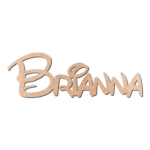 Recorte Brianna Disney / MDF 3mm