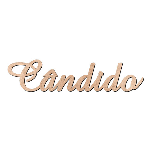 Recorte Cândido Amaze / MDF 3mm