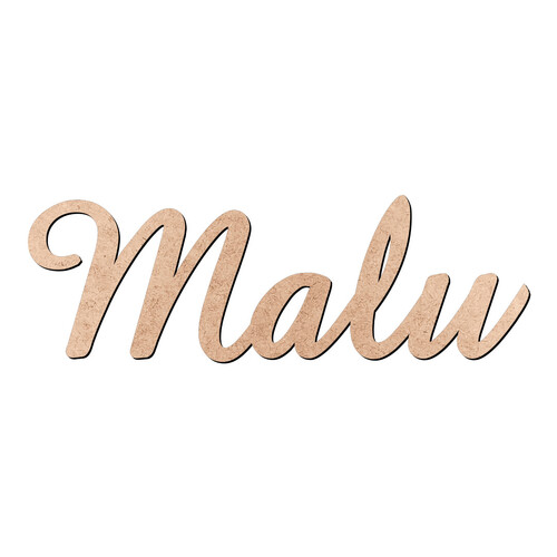 Recorte Malu Amaze / MDF 3mm