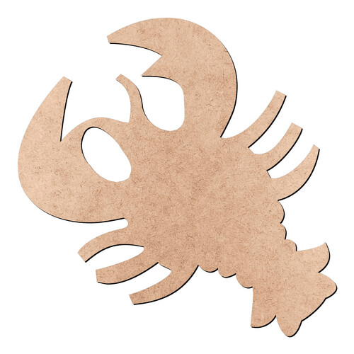 Recorte Signo Câncer / MDF 3mm