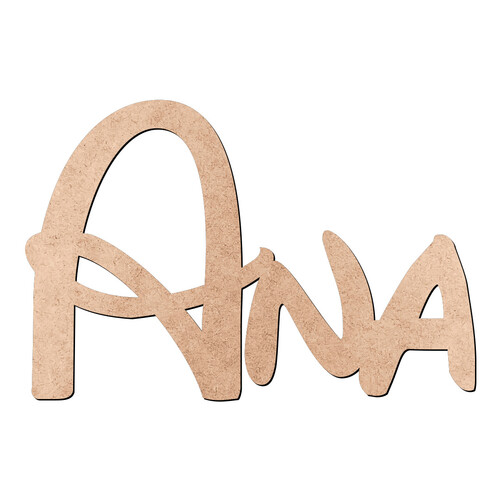 Recorte Ana Disney / MDF 3mm