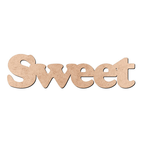 Recorte Sweet Cooper Black / MDF 3mm