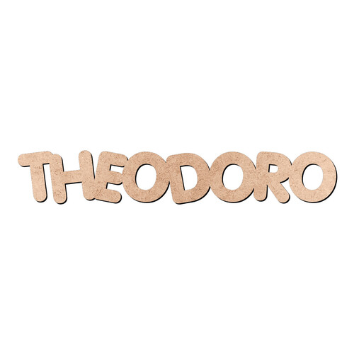 Recorte THEODORO Porkys / MDF 3mm