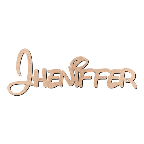 Recorte Jheniffer Disney / MDF 3mm