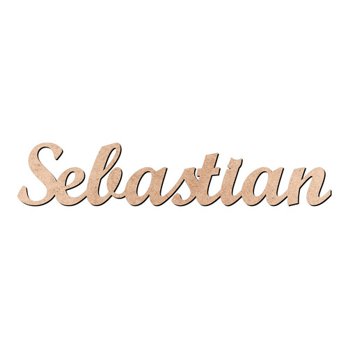 Recorte Sebastian Script Mt Std / MDF 3mm