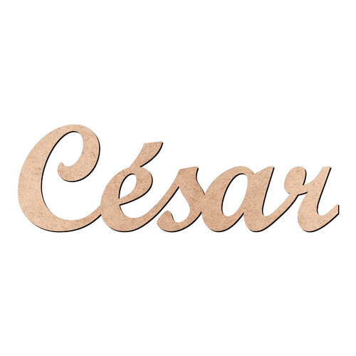 Recorte César Script Mt Std / MDF 3mm