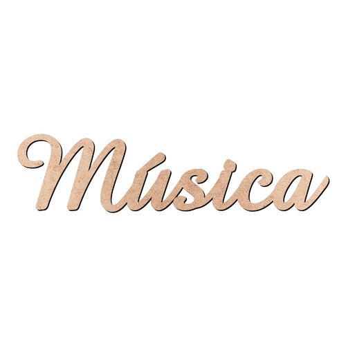 Recorte Música Amaze / MDF 3mm