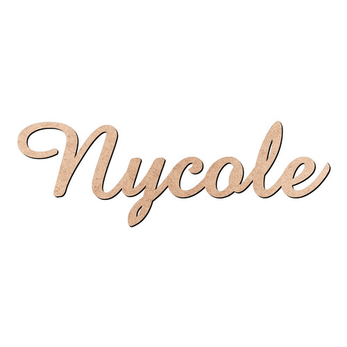 Recorte Nycole Amaze / MDF 3mm