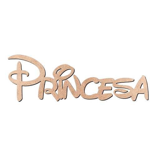 Recorte Princesa Disney / MDF 3mm