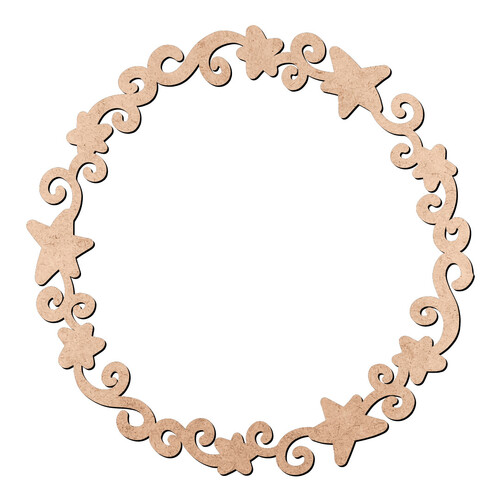 Recorte Guirlanda Estrelas / MDF 3mm