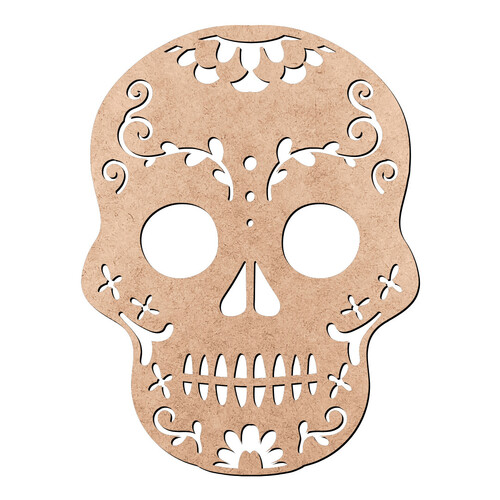 Recorte Caveira Mexicana / MDF 3mm