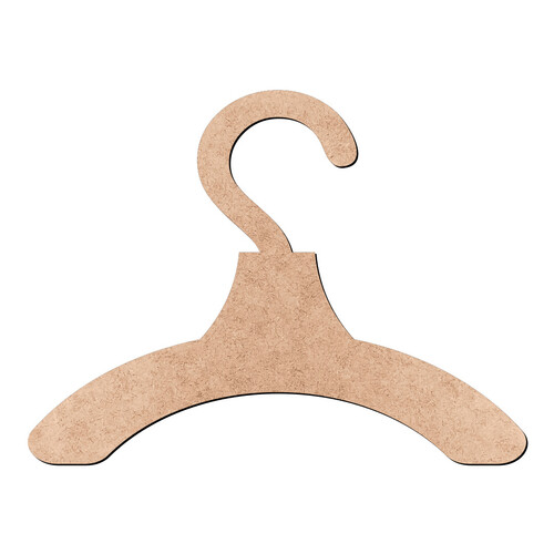 Recorte Cabide / MDF 3mm