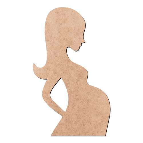 Recorte Gestante / MDF 3mm
