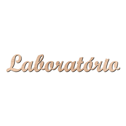 Recorte Laboratório Script Mt Std / MDF 3mm