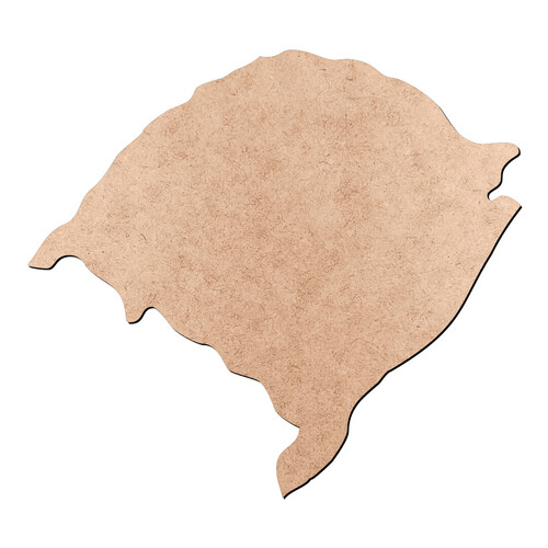 Recorte Mapa RS / MDF 3mm