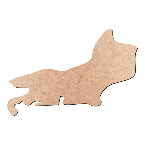 Recorte Mapa RJ / MDF 3mm