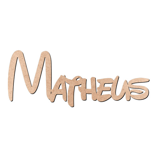 Recorte Matheus Disney / MDF 3mm