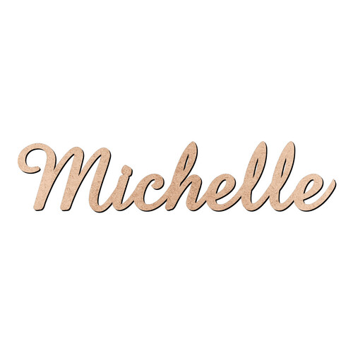 Recorte Michelle Amaze / MDF 3mm