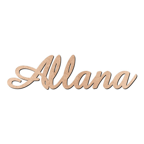 Recorte Allana Amaze / MDF 3mm