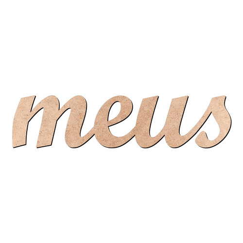 Recorte meus Script Mt Std / MDF 3mm
