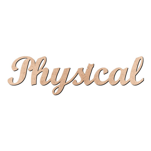 Recorte Physical Script Mt Std / MDF 3mm