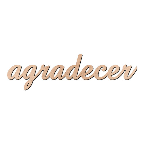 Recorte agradecer Amaze / MDF 3mm