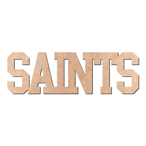 Recorte SAINTS / MDF 3mm