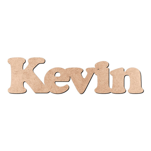 Recorte Kevin Cooper Black / MDF 3mm