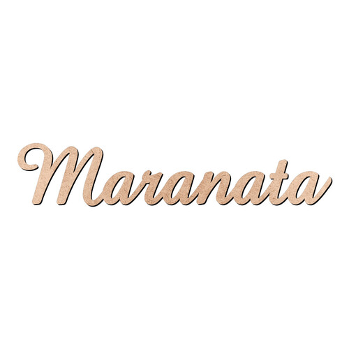 Recorte Maranata Amaze / MDF 3mm