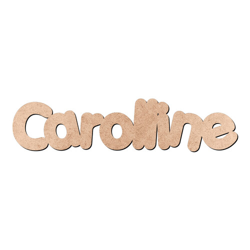 Recorte Carolline Porkys / MDF 3mm