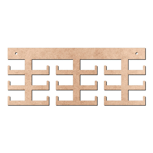 Recorte Porta Medalhas 30 x 12,5 cm  / MDF 3mm