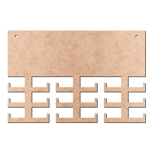 Recorte Porta Medalhas 30 x 20 cm  / MDF 3mm